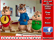 Alvin and the Chipmunks Hidden Letters Game